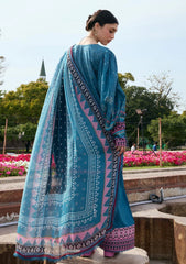 Lawn - Kahf Premium - Aangan Chiffon Prints 26 - KPS#04A - FALAK ARA