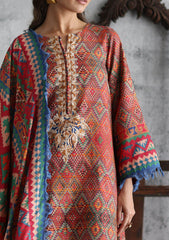 Winter - Gul Ahmed - Printed Karandi - AY#62009