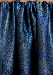 Pashmina Zari Jamawar Shawl D#213 - Blue