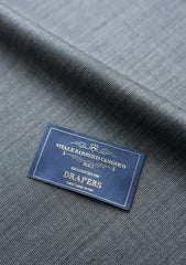 Drapers Vitale Pantheon Super 130's Wool Fabric - D Grey