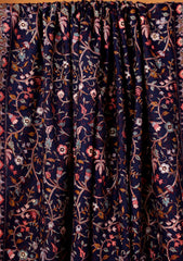 Pashmina Embroidered Jaaldar Shawl D#01 - Blue