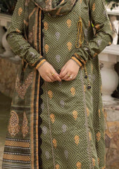 Winter - Gul Ahmed - Unstitched Khaddar 25 - K-52081