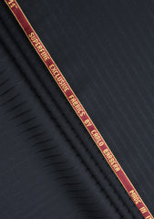 Carlo Barbera Riserva Superfine Exclusive Wool Fabric - B Black