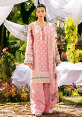Lawn - Elaf - Summer Prints 25 - EPS#2A - ROSE DUSK