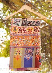 Pashmina Ari Work Shawl D - 96 - Multi