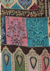 Pure Pashmina Qalamkari Shawl D - 09 - Skin