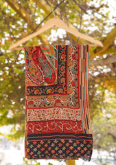 Pashmina Ari Work Shawl D - 98 - Multi