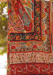 Pashmina Ari Work Shawl D - 98 - Multi