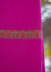 Pashmina Emboridered Shawl D - 64G - D Pink