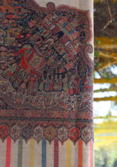 Pure Jamawar Kaani Shawl D - 2236 - M Brown