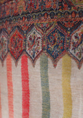 Pure Jamawar Kaani Shawl D - 2236 - M Brown