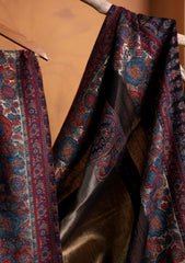 Pashmina Zari Jamawar Shawl D#03 - Black