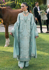 Winter - Elaf Premium - Luxury 25 - Karandi Edit - EWK#7A - MINTFROST