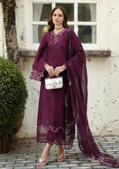 Lawn - Noor by Saadia Asad - Luxe Chikankari 26 - D#01-A
