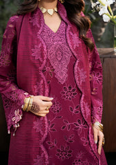 Lawn - Naqsh - Chikankari Festive 26 - D#00203 - Twilight Orchid