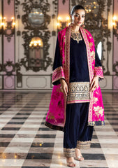 Winter Collection - Zainab Chottani - Velvet Unstitched 24 - D#5 - Tara
