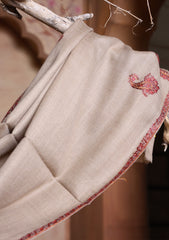 Pashmina Kashmiri Border Scarf D#26 - L Skin