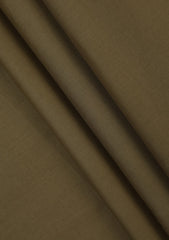 Elite Men Egyptian Pure Cotton Fabric - Tobacco