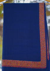 Pashmina Emboridered Shawl D - 64B - N Blue