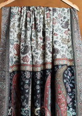 Pashmina Qalamkari Jaaldar Ari Work Shawl D#17 - Multi
