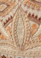 Ari Work Wool Shawl D - 54 - L Brown