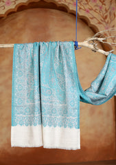 Pashmina Jamawar Scarf D#57 - Fawn