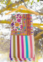 Pure Pashmina Qalamkari Shawl D - 05B - Skin