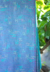 Pure Pashmina Kaani Jamawar Scarf D - 21 - Blue