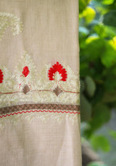 Pashmina Ari Work Shawl D - 102B - LT PINK