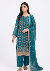 Formals - Fancy Closet - 2 pcs Suit - D#2801 - Deep Sea Green