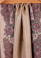 Pashmina Zari Jamawar Shawl D#03 - Skin