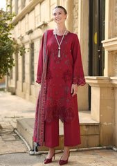 Winter - Rang Rasiya - Carnation 25 - Luxury Shawl Edit - CWD#10 - Mocha