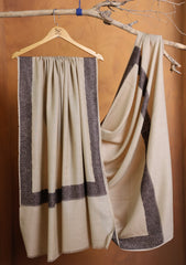 Pashmina Embroidered Border Shawl D#03 - Skin 1