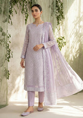 Formals - Riwaj - Fancy Bamber Chiffon - 2 Pcs Suit - CBD#2893 - Lilac