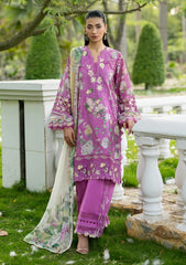 Lawn - Elaf Premium - Signature Embroidered 26 - Vol II - ESG#07B - KIARA