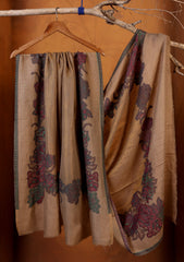 Pashmina Zari Jamawar Shawl D#05 - Skin 8