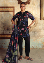 Winter - Sahar - Elara - Fall Printed - 3 Pcs - AW1-25-05 - Starry Garden