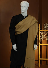 Men Shawls - Wool Shawls - D#09 - L Golden