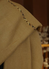 Men Shawls - Wool Shawls - D#09 - L Golden
