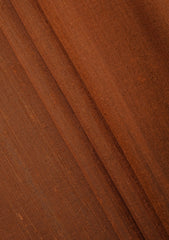 Elite Men Raw Silk Fabric - D Rust