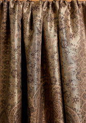 Pashmina Zari Jamawar Shawl D#216 - Brown