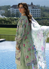 Lawn - Elaf Premium - Signature Embroidered Prints 26 - ESA#06B - EVELINE WHISPER