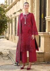 Winter - Rang Rasiya - Carnation 25 - Luxury Shawl Edit - CWD#10 - Mocha