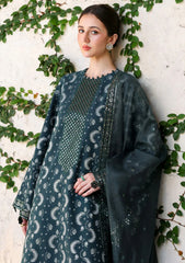Lawn - Cross Stitch - Eid Edit-II - LWN#0201 - TEAL SPRUCE