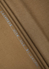 Cavani Cashmere And Silk Fine Quality Selvage Wool Fabric - D Camel