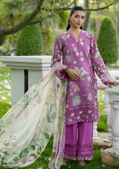 Lawn - Elaf Premium - Signature Embroidered 26 - Vol II - ESG#07B - KIARA