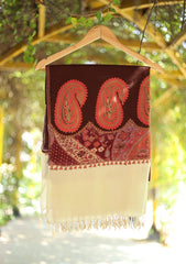 Ari Work Pashmina Scarf D - 21 - Ch Brown