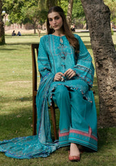 Lawn - Kahf Premium - Aangan Chiffon Prints 26 - KPS#05B - KEHKASHAN