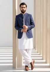 Dechamps Fine Tropical Fabric - Blue