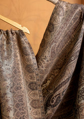 Pashmina Zari Jamawar Shawl D#216 - Brown